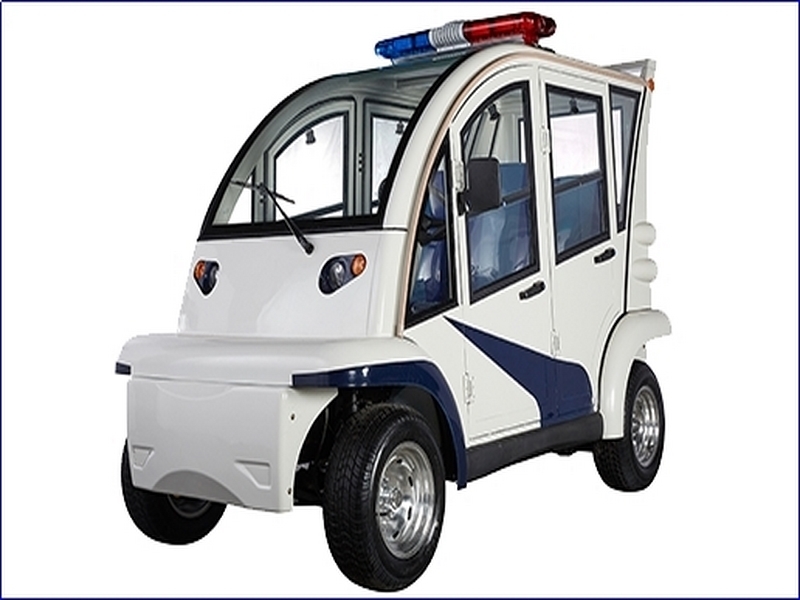 4座封闭式警用巡（xún）逻车（chē）